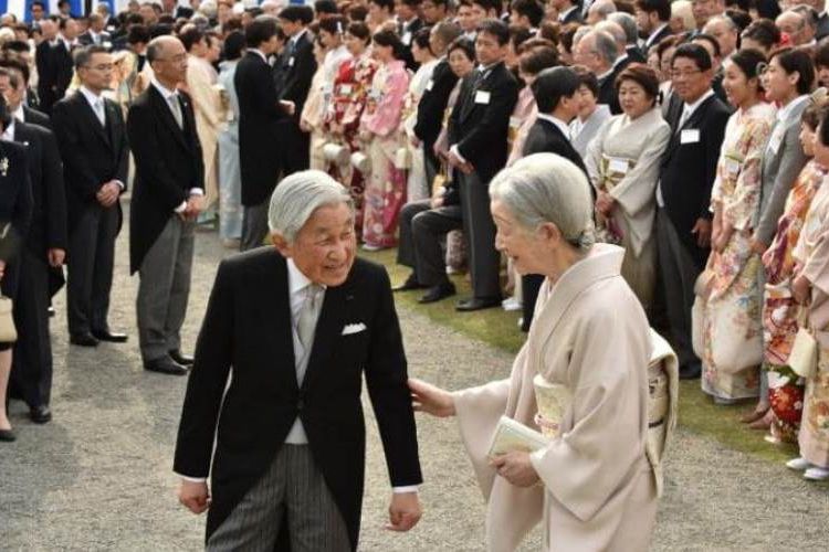 Kaisar Jepang Akihito Jalani Ritual Sebelum Turun Takhta
